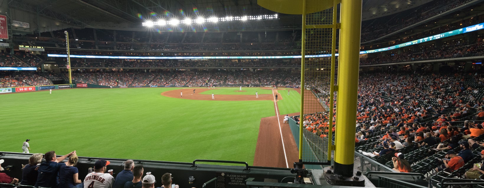 Seat view from Crawford Box