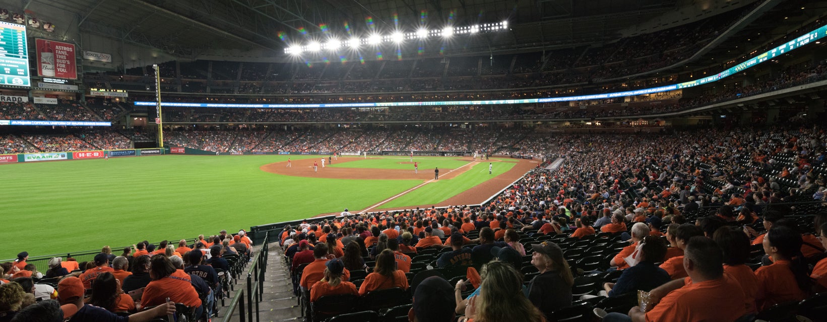 Seat view from Field Box