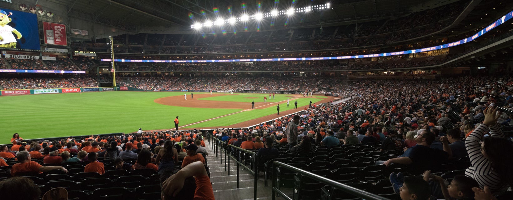 Seat view from Field Box