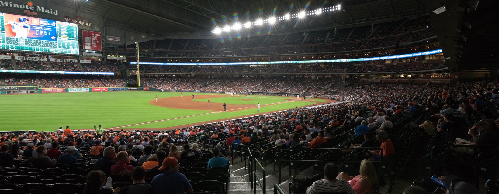 Seat view from Field Box