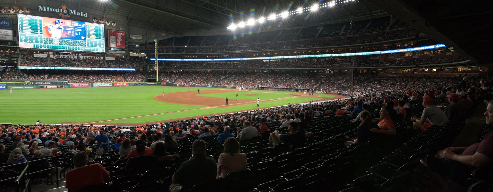 Seat view from Field Box