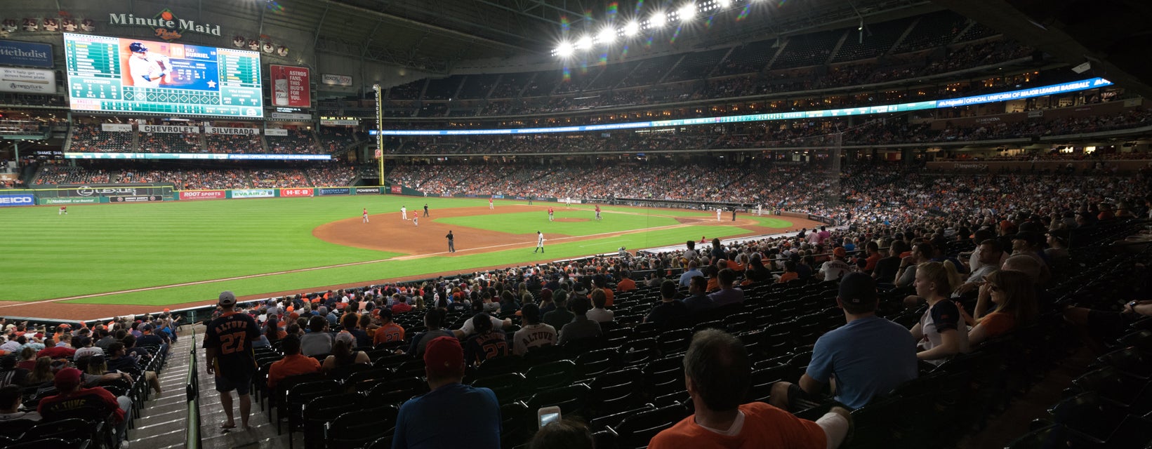Seat view from Field Box