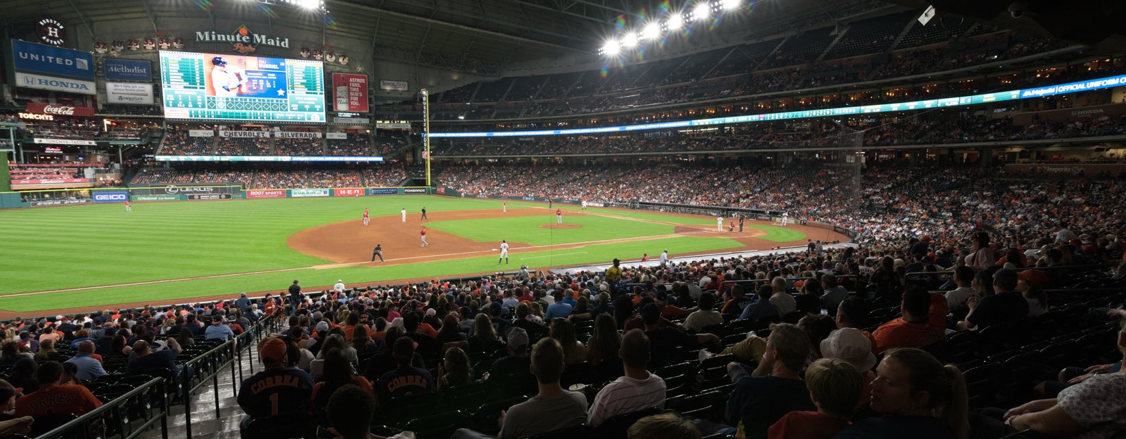 Seat view from Field Box
