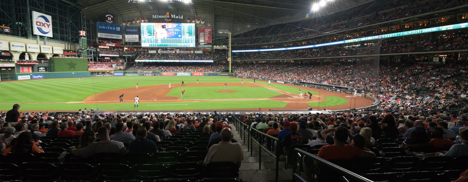 Seat view from Dugout Box