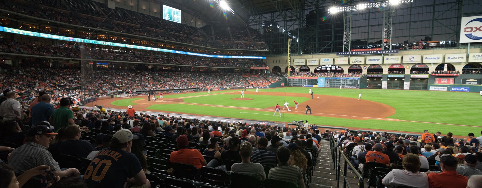 Seat view from Dugout Box
