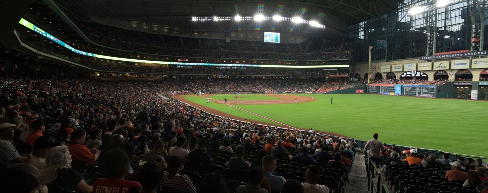 Seat view from Field Box