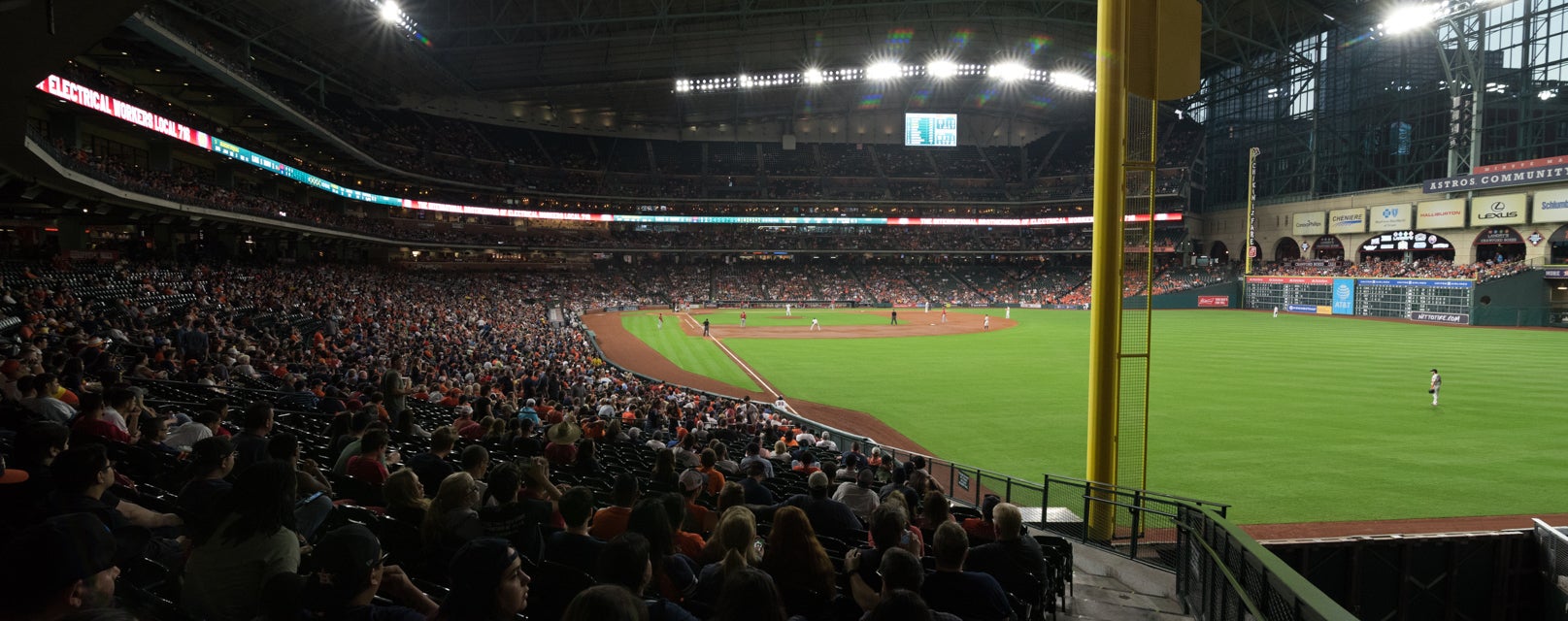 Seat view from Field Box