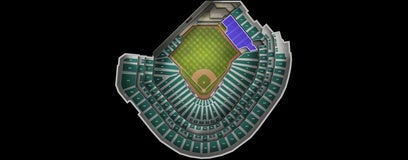 Seat view from Bullpen Box