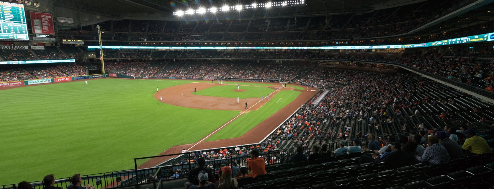 Seat view from Club II