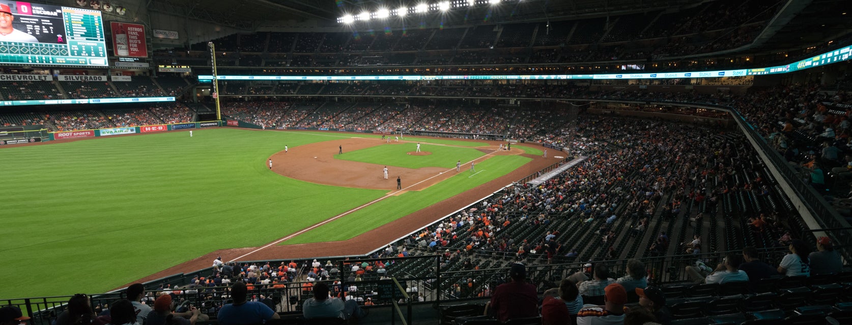Seat view from Club II