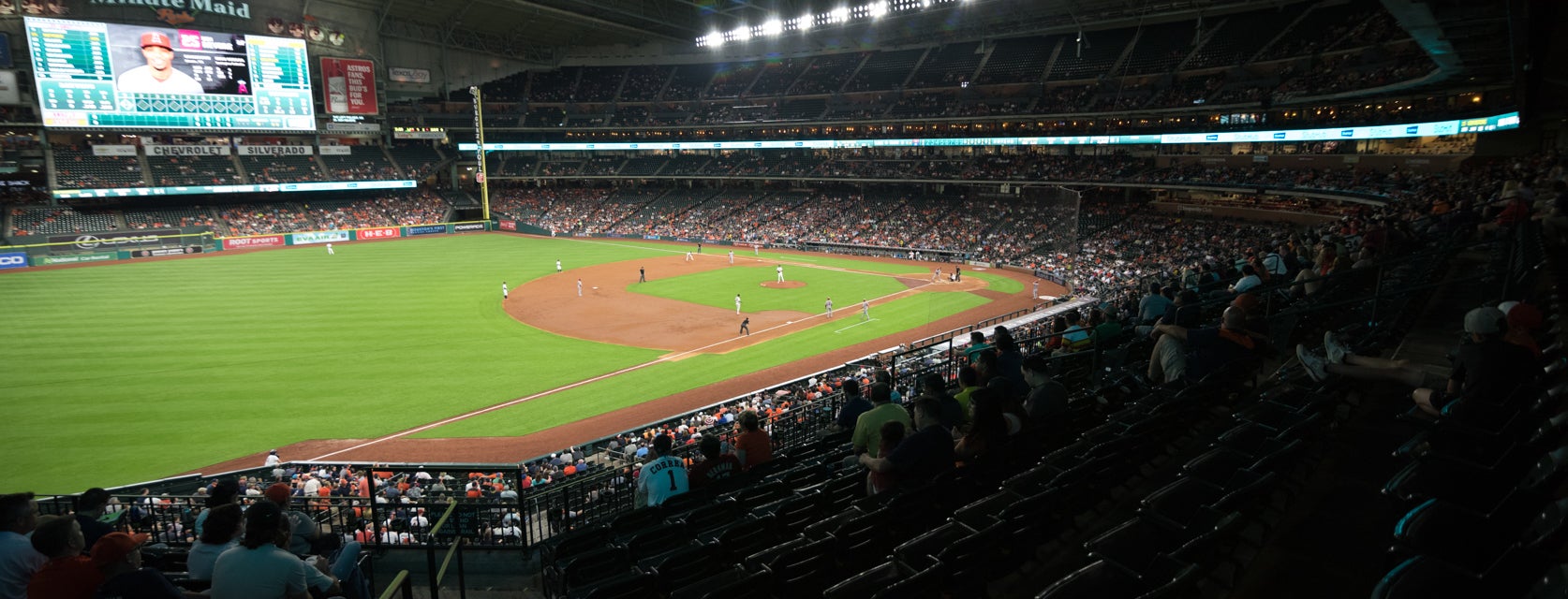 Seat view from Club II