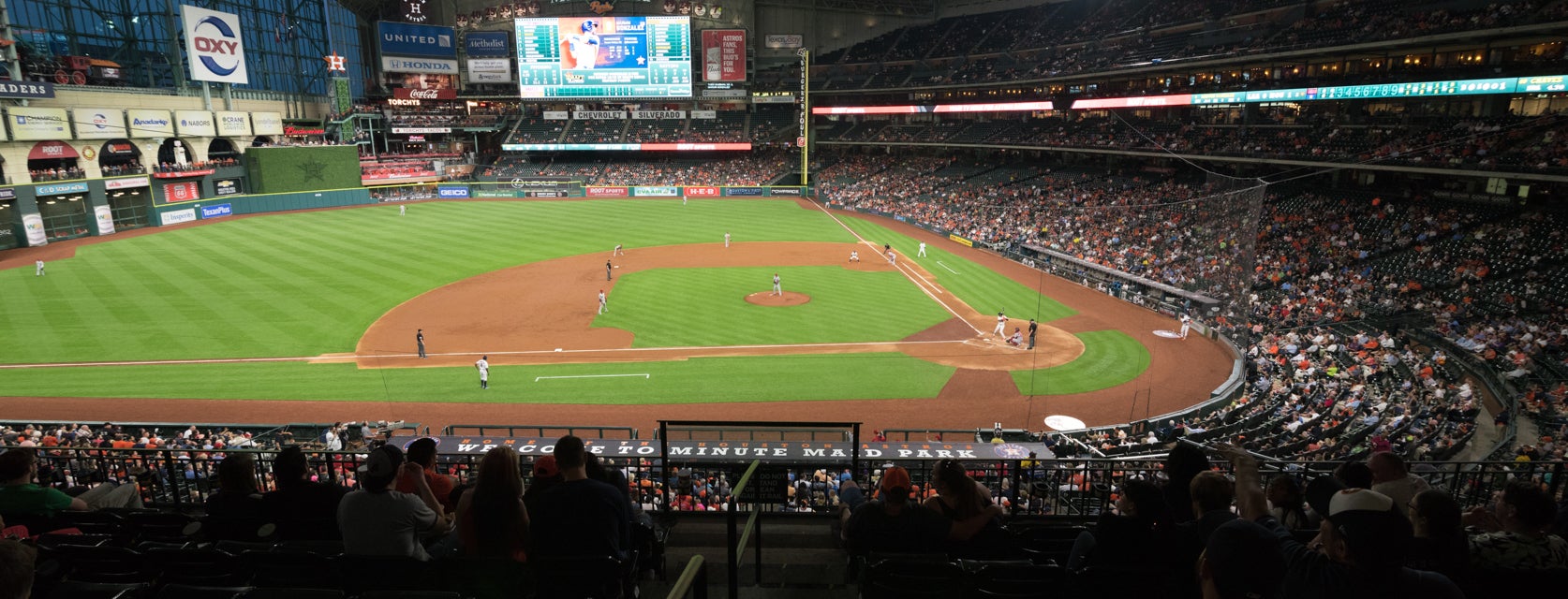 Seat view from Club I
