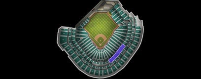 Seat view from Club I