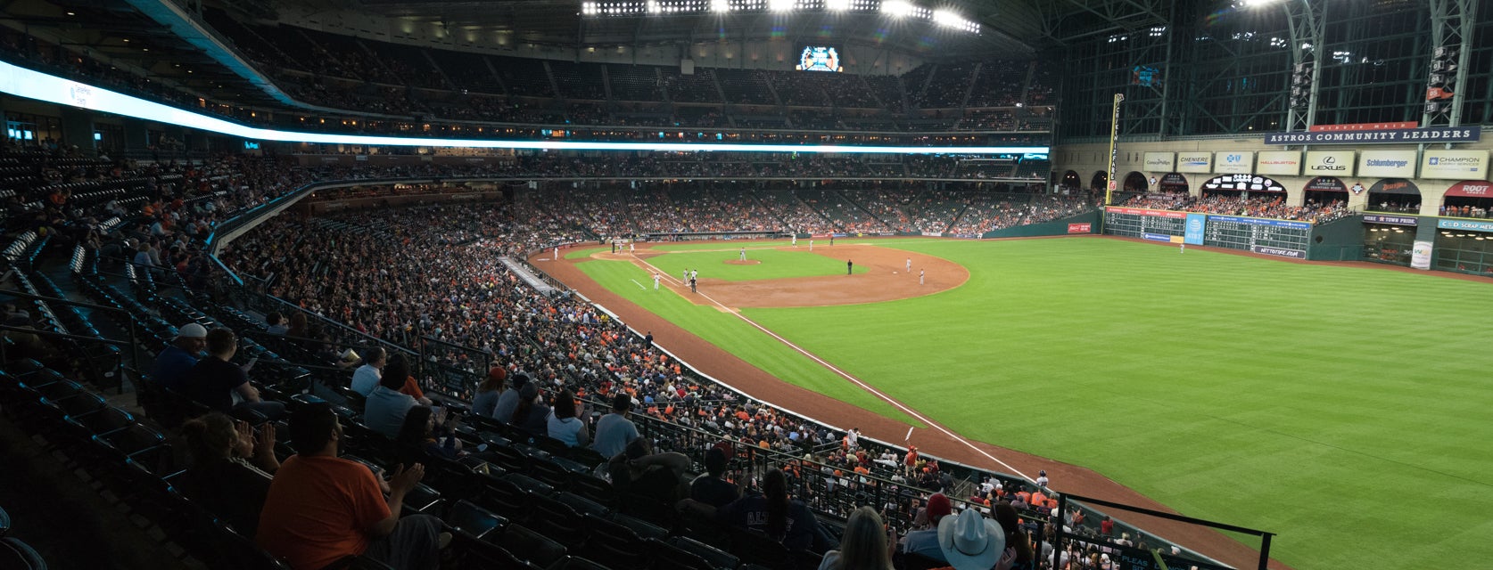Seat view from Power Club