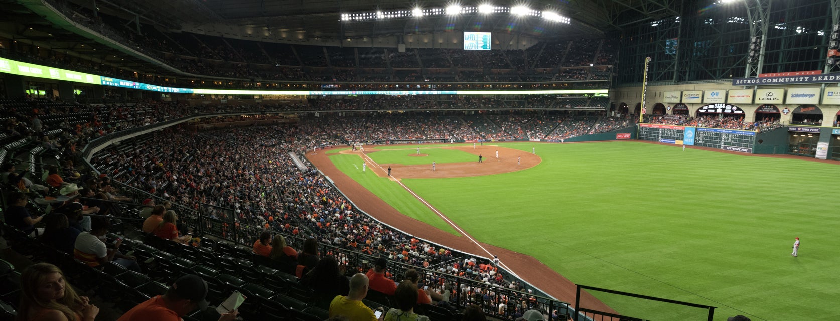 Seat view from Power Club