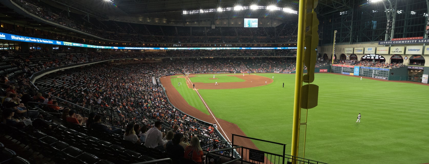 Seat view from Power Club