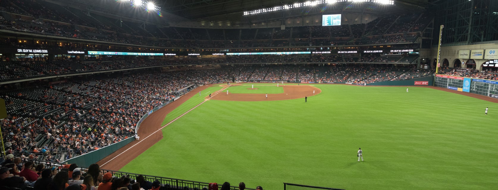Seat view from Mezzanine