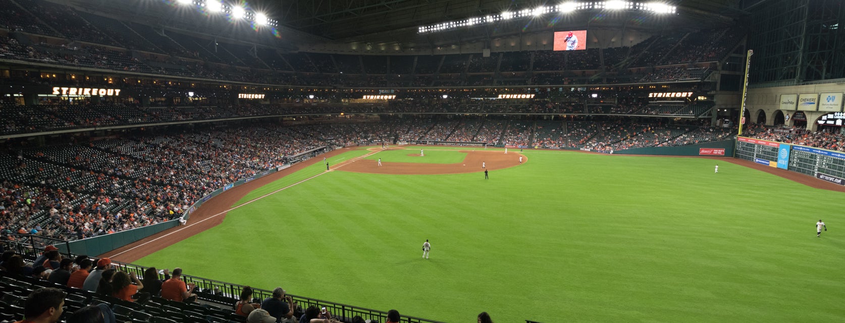 Seat view from Mezzanine