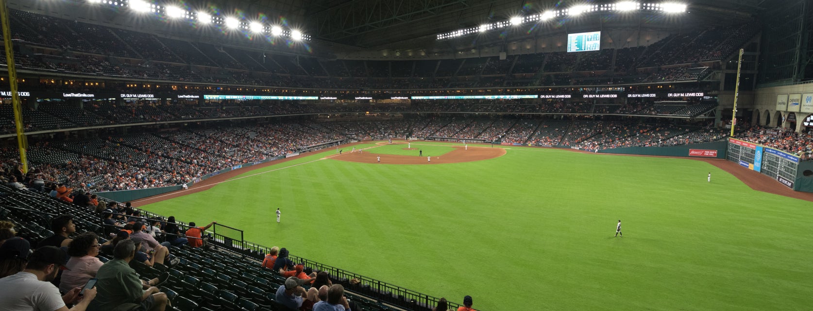 Seat view from Mezzanine