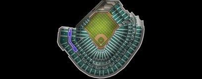 Seat view from Terrace Outfield