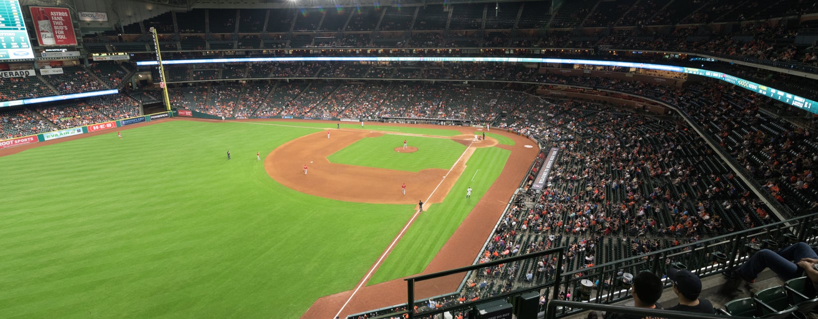 Seat view from Terrace Outfield