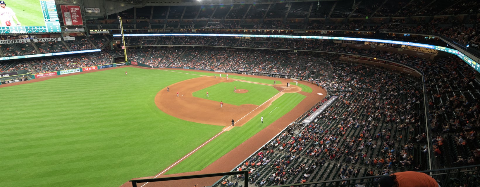 Seat view from Terrace Outfield