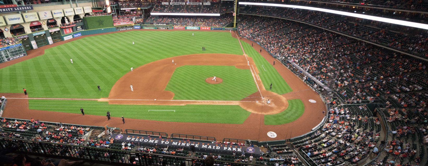 Seat view from Terrace Infield