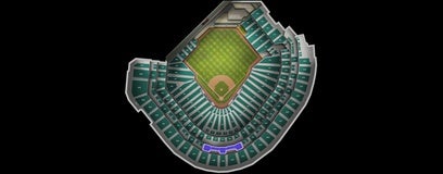 Seat view from Terrace Homeplate