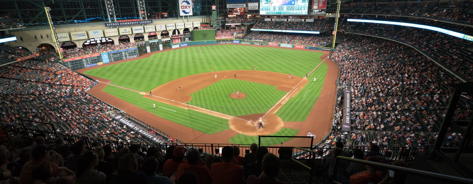 Seat view from Terrace Homeplate