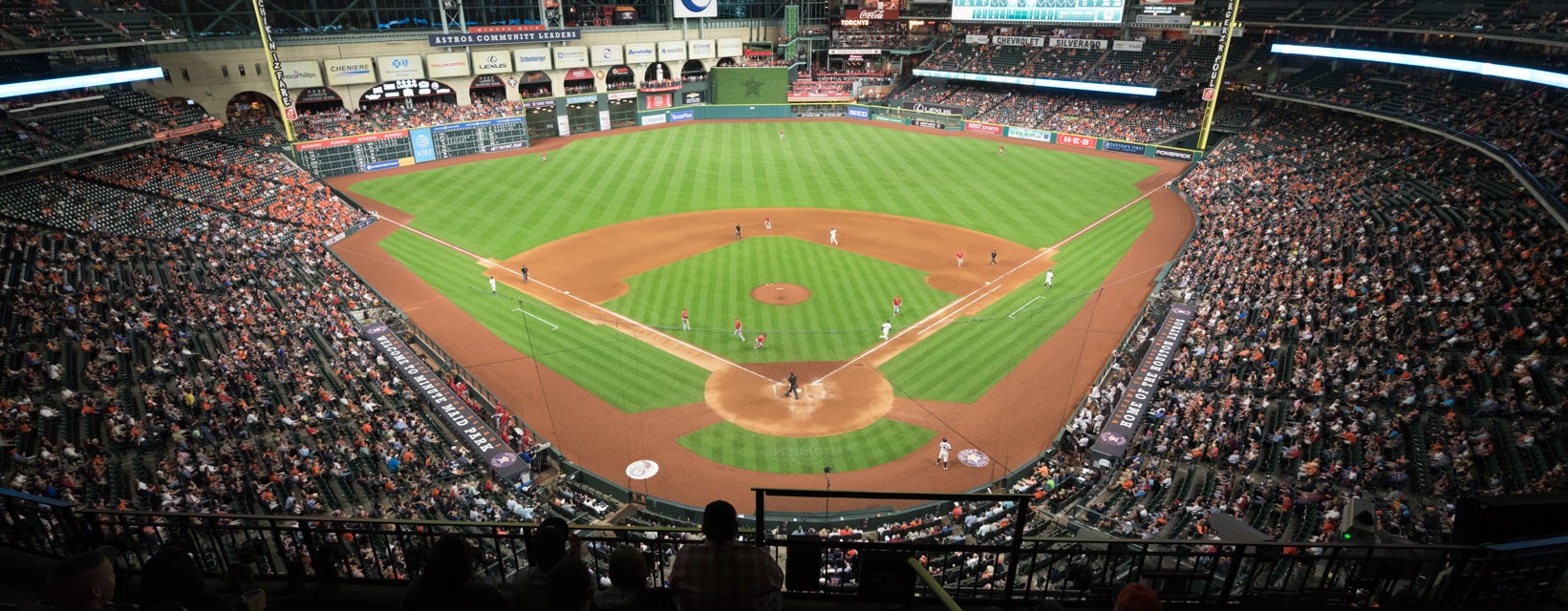 Seat view from Terrace Homeplate