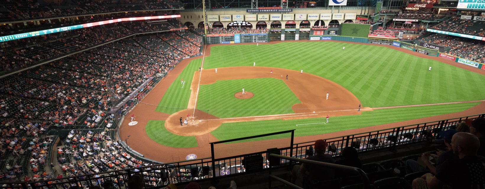Seat view from Terrace Infield