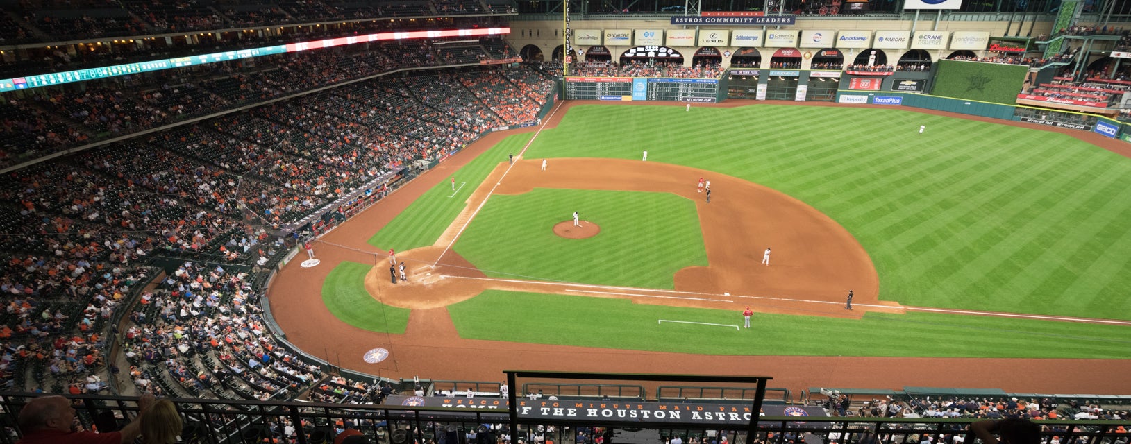 Seat view from Terrace Infield