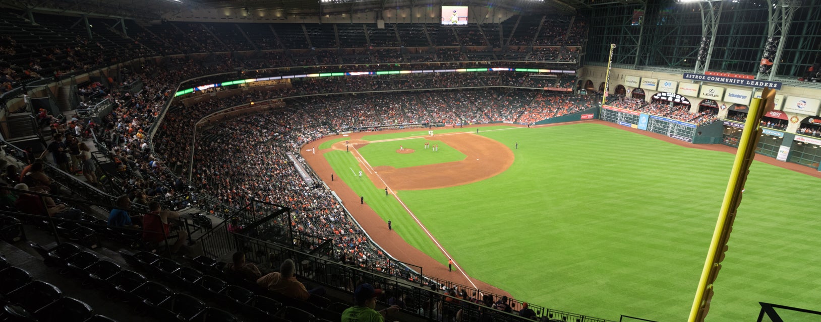 Seat view from Terrace Outfield