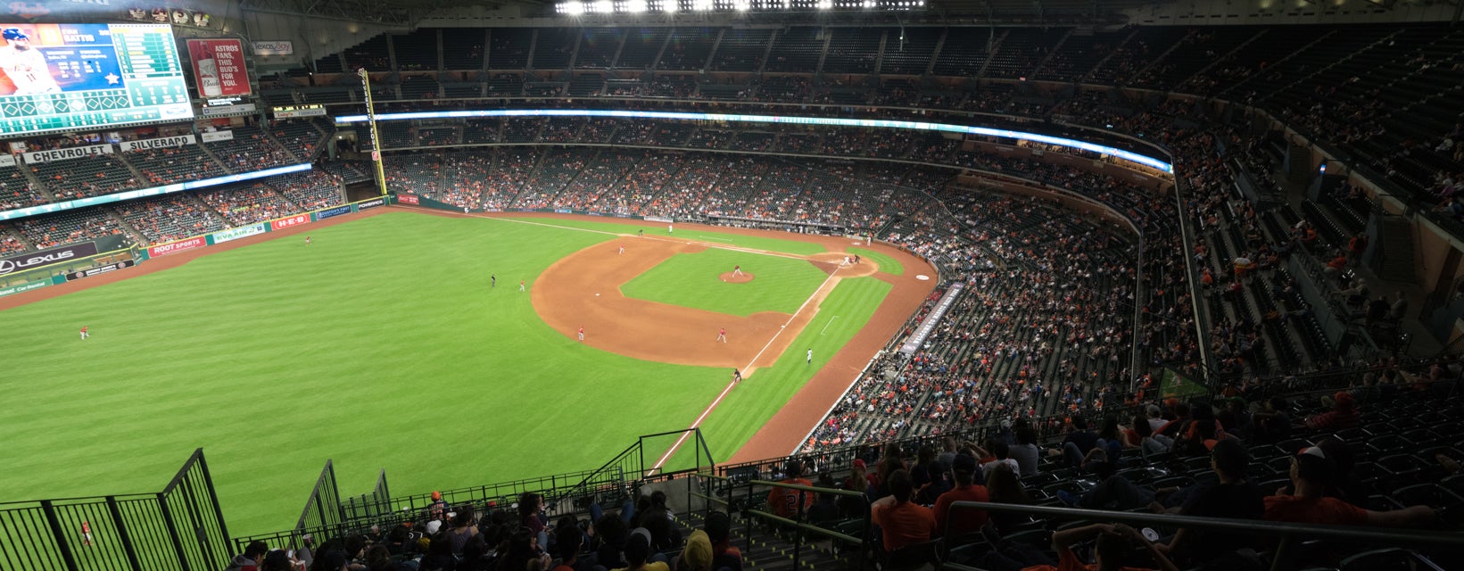 Seat view from Outfield Deck II