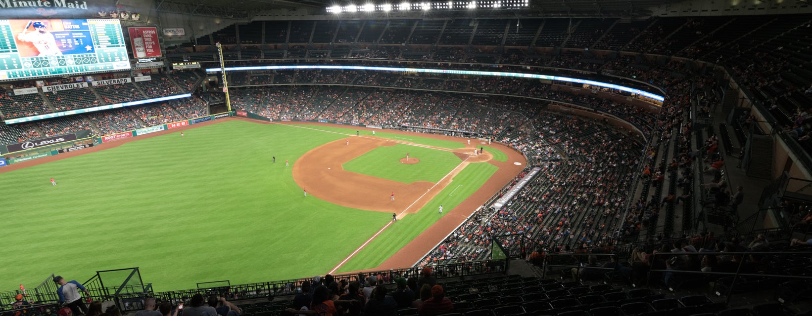 Seat view from Outfield Deck II