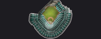 Seat view from Diamond Club