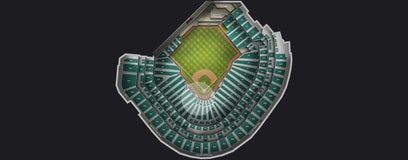 Seat view from Diamond Club