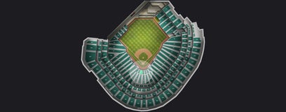 Seat view from Diamond Club