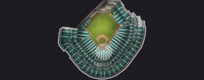 Seat view from Diamond Club