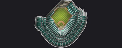 Seat view from Diamond Club