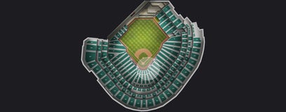 Seat view from Diamond Club