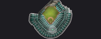 Seat view from Insperity Club