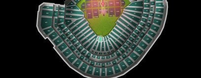 Seat view from Diamond Club