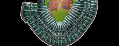 Seat view from Diamond Club