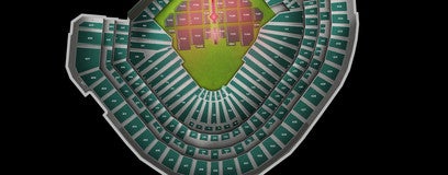 Seat view from Diamond Club