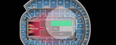 Seat view from Floor