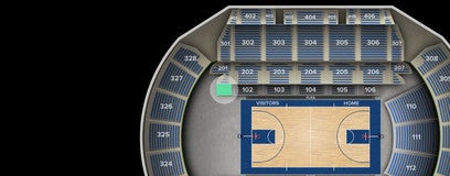 Seat view from Loge