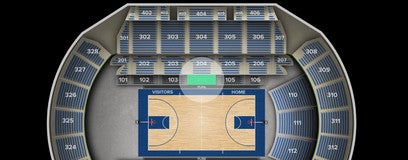 Seat view from Loge