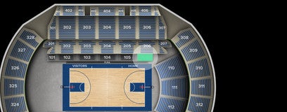 Seat view from Loge