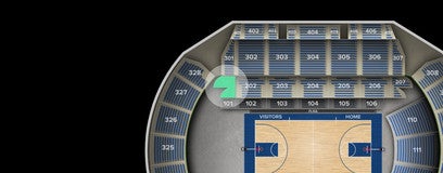 Seat view from Loge
